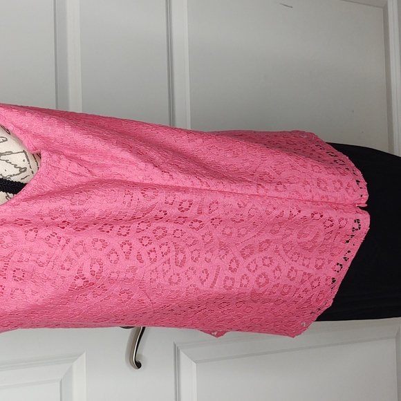 Talbots 🩷 sleeveless lined eyelet lined cotton tank blouse, 🆕 - Picture 11 of 12